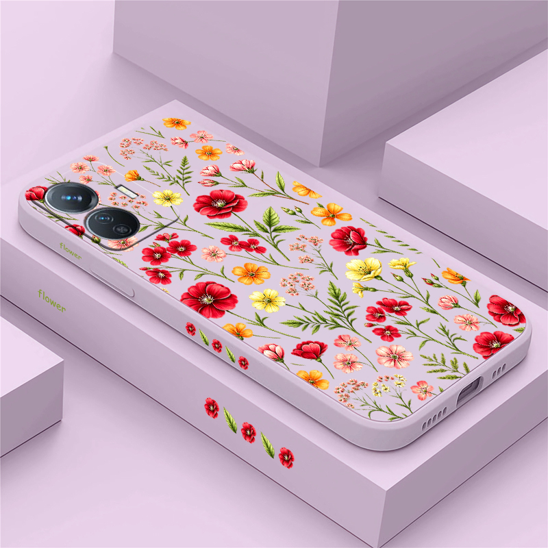 Vivo Y28 - Funda de teléfono con diseño de