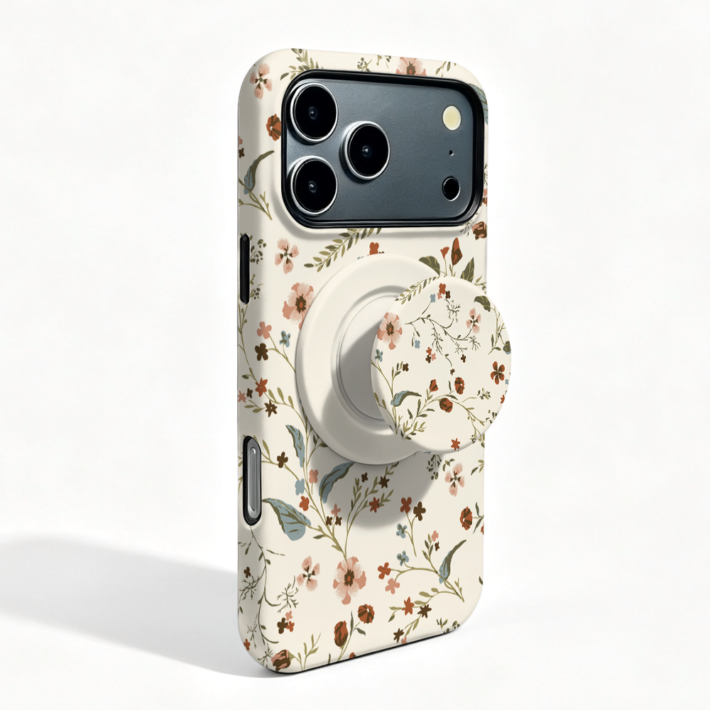 Oppo Find X8 - Funda Magnética con Diseño de Flores