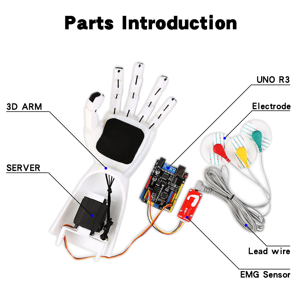 Sensor EMG Brazo robótico Sens - Muscle Sensor Emg reseña y precio