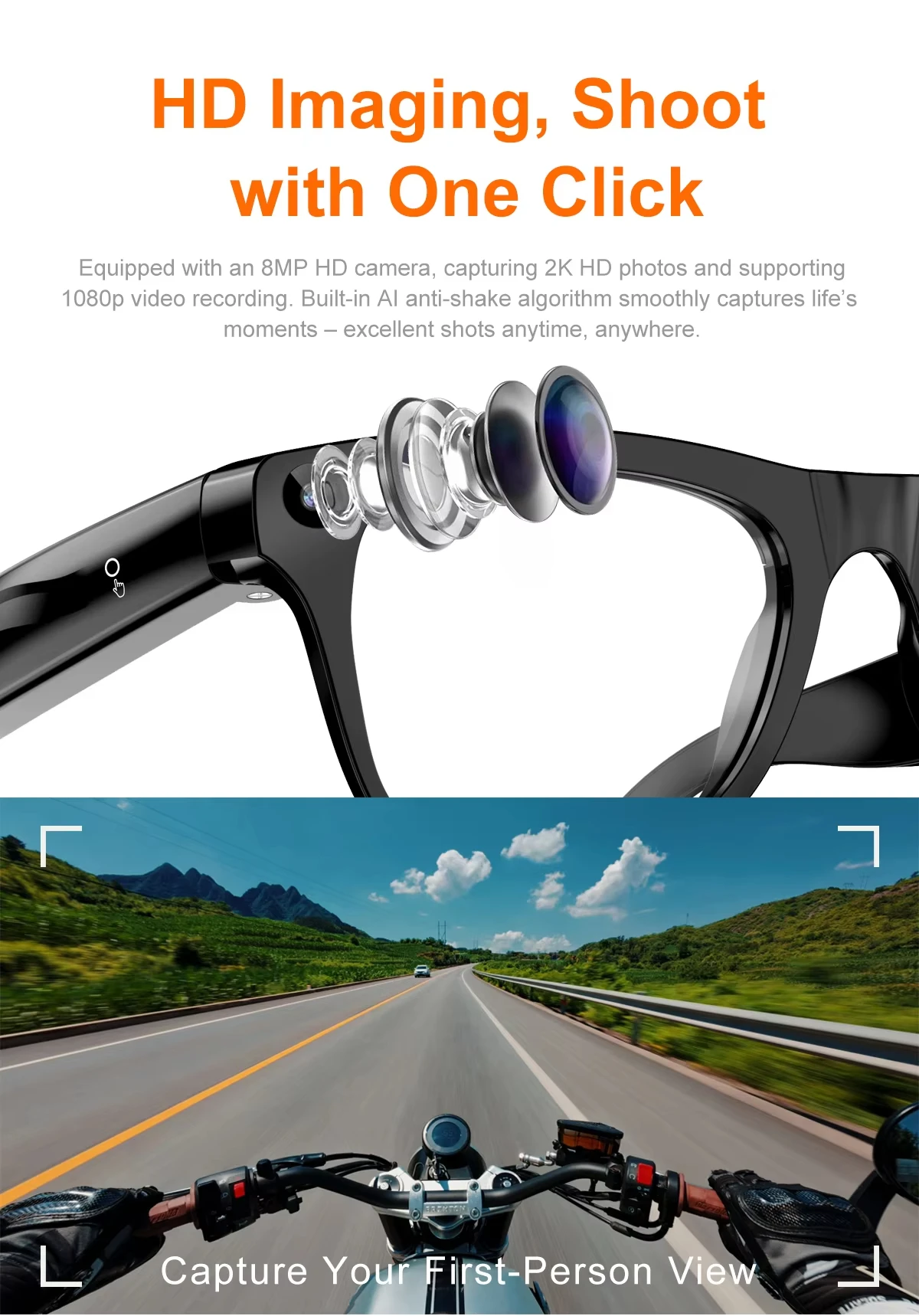 Gafas Inteligentes con Cámara  - Smart Glasses Lens reseña y precio