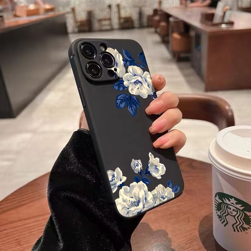 Funda de teléfono con flores a - Samsung Galaxy A55 reseña y precio